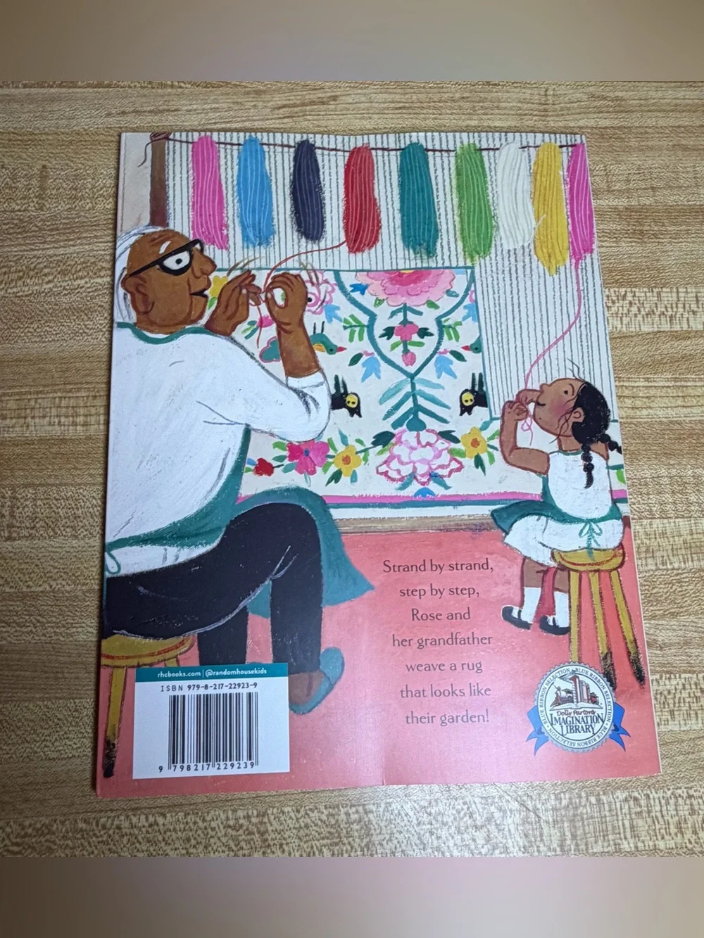 2025 Rose Weaves a Garden by Rashin Kheiriyeh children's book